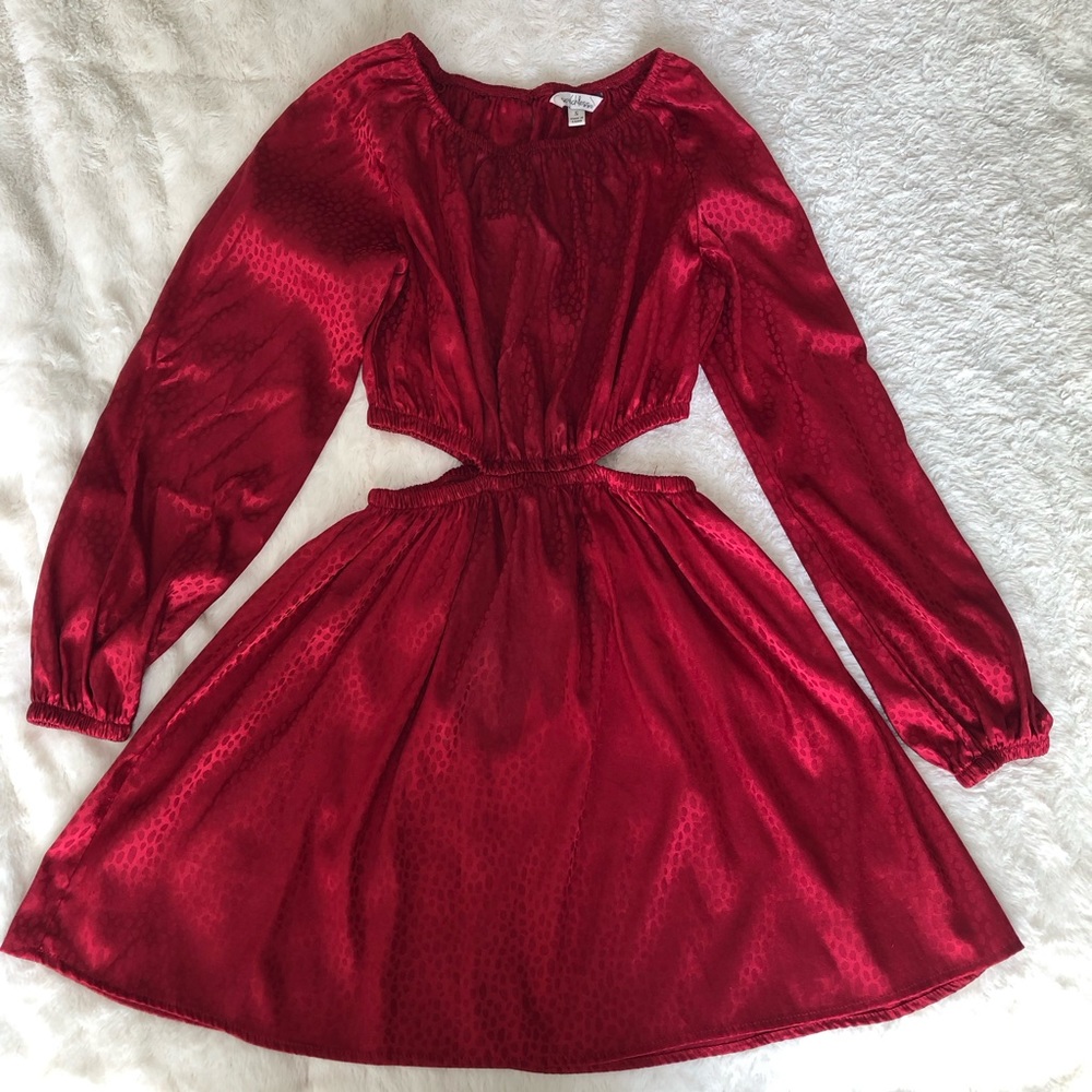 Speechless‎ Dress red size small chest 16 length 33